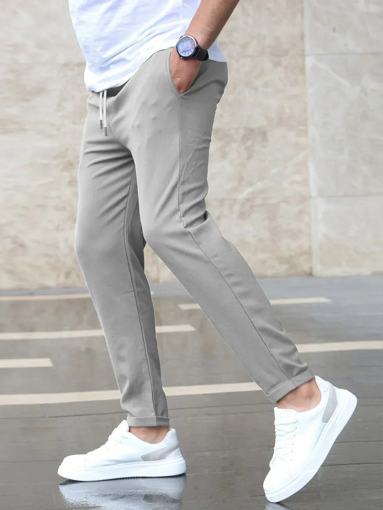 Gino | Pantalon Premium Stretch de Luxe