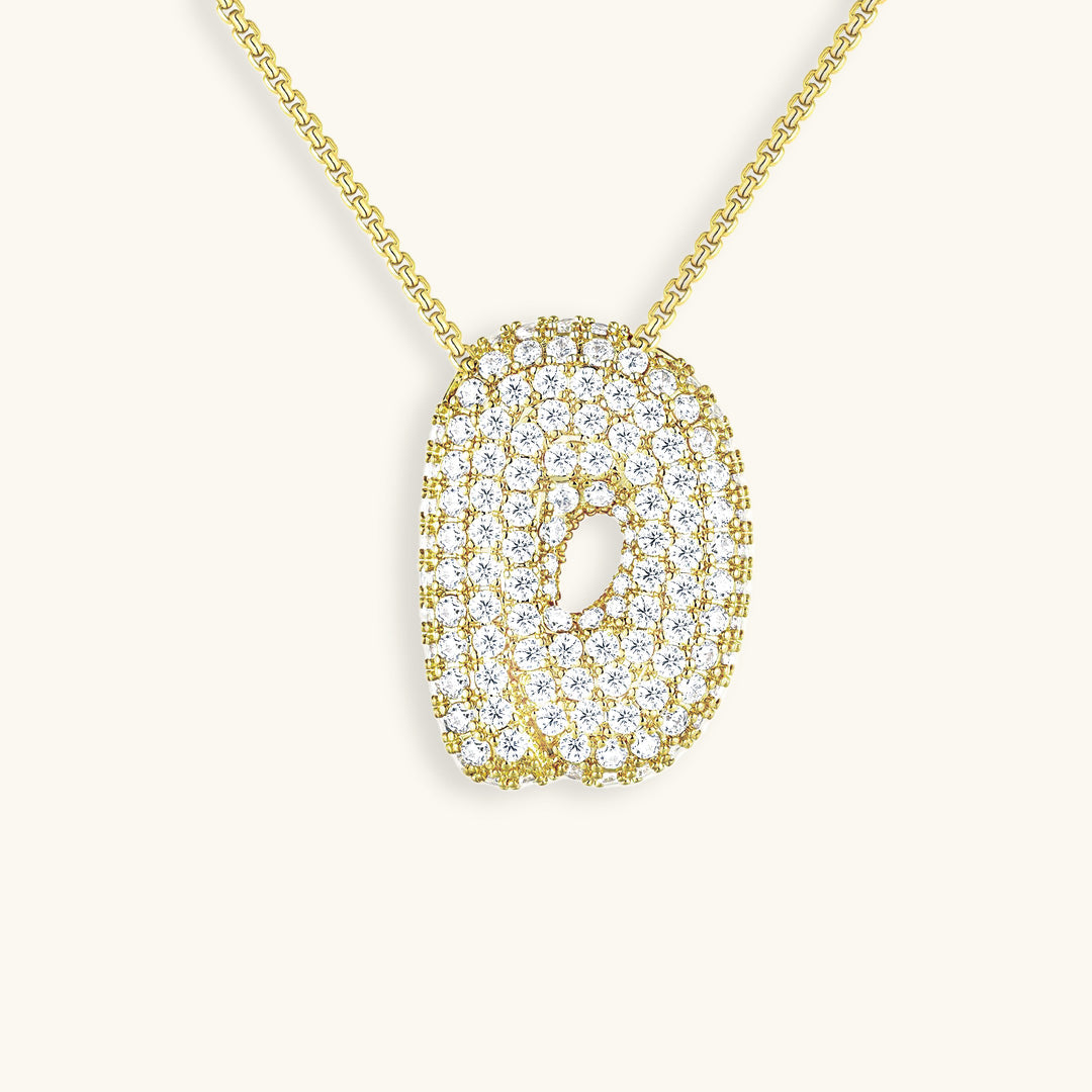 BULLE | Diamond Initial Necklace