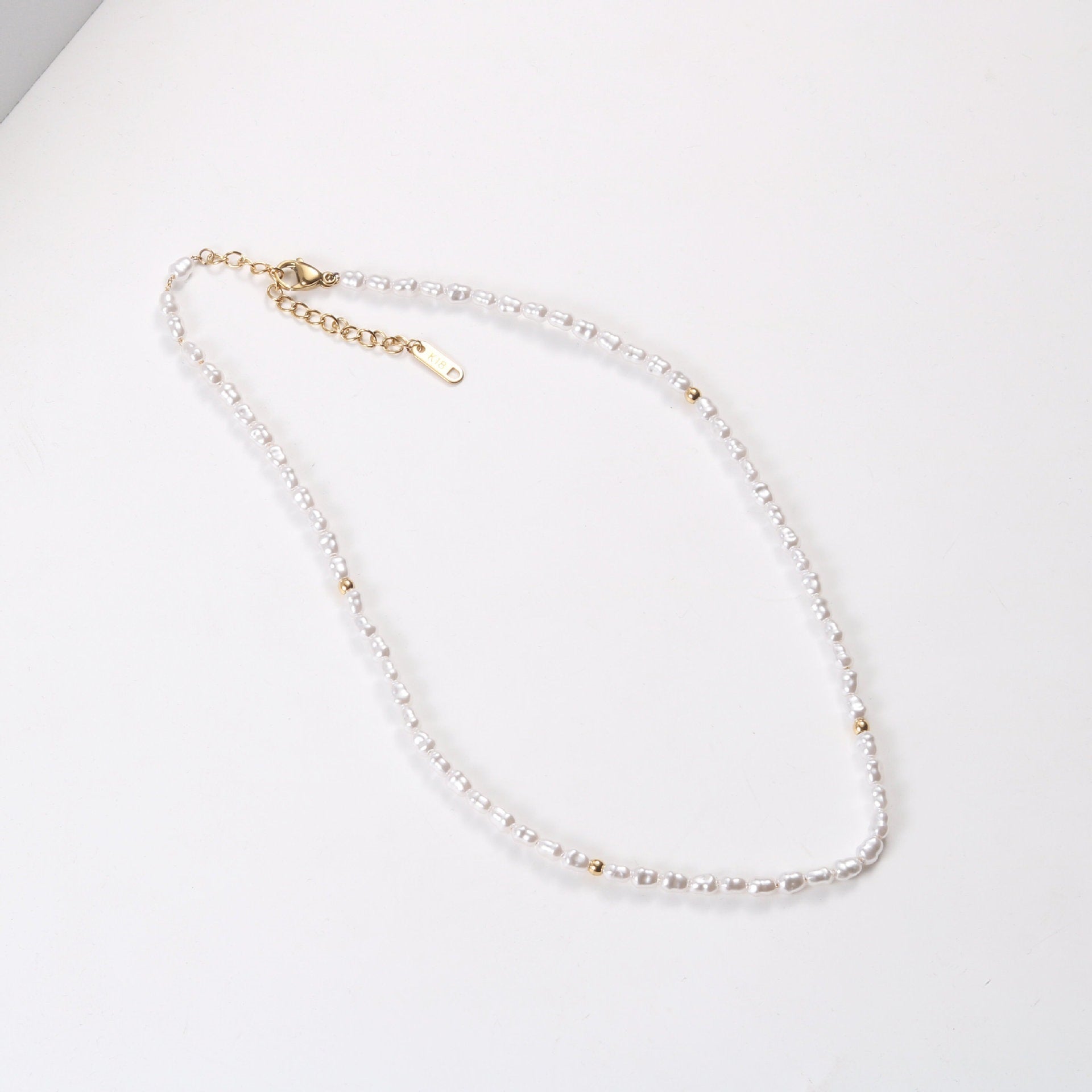 Aloha Pearl and Gold Choker Necklace